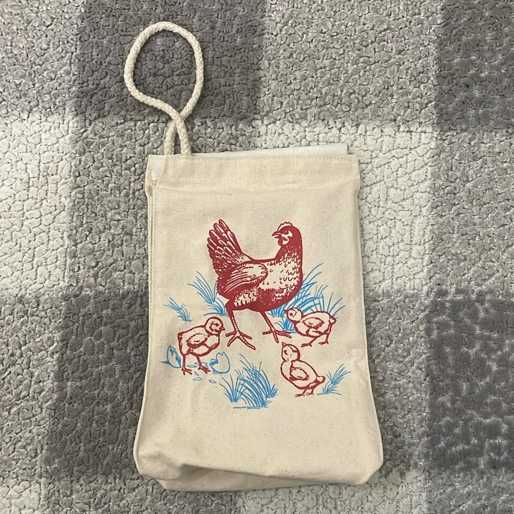 Little lark canvas chicken lunch bag